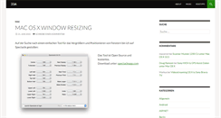Desktop Screenshot of blog.davidgraesser.de
